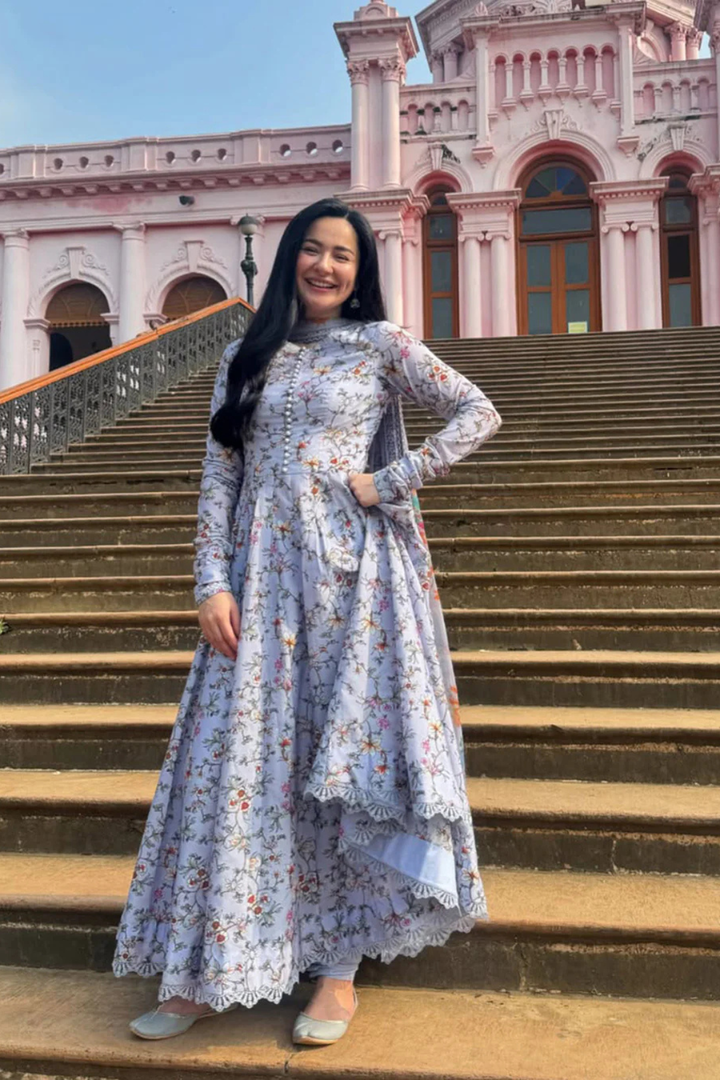 Ataliah 3 Pc Embroidered Dress