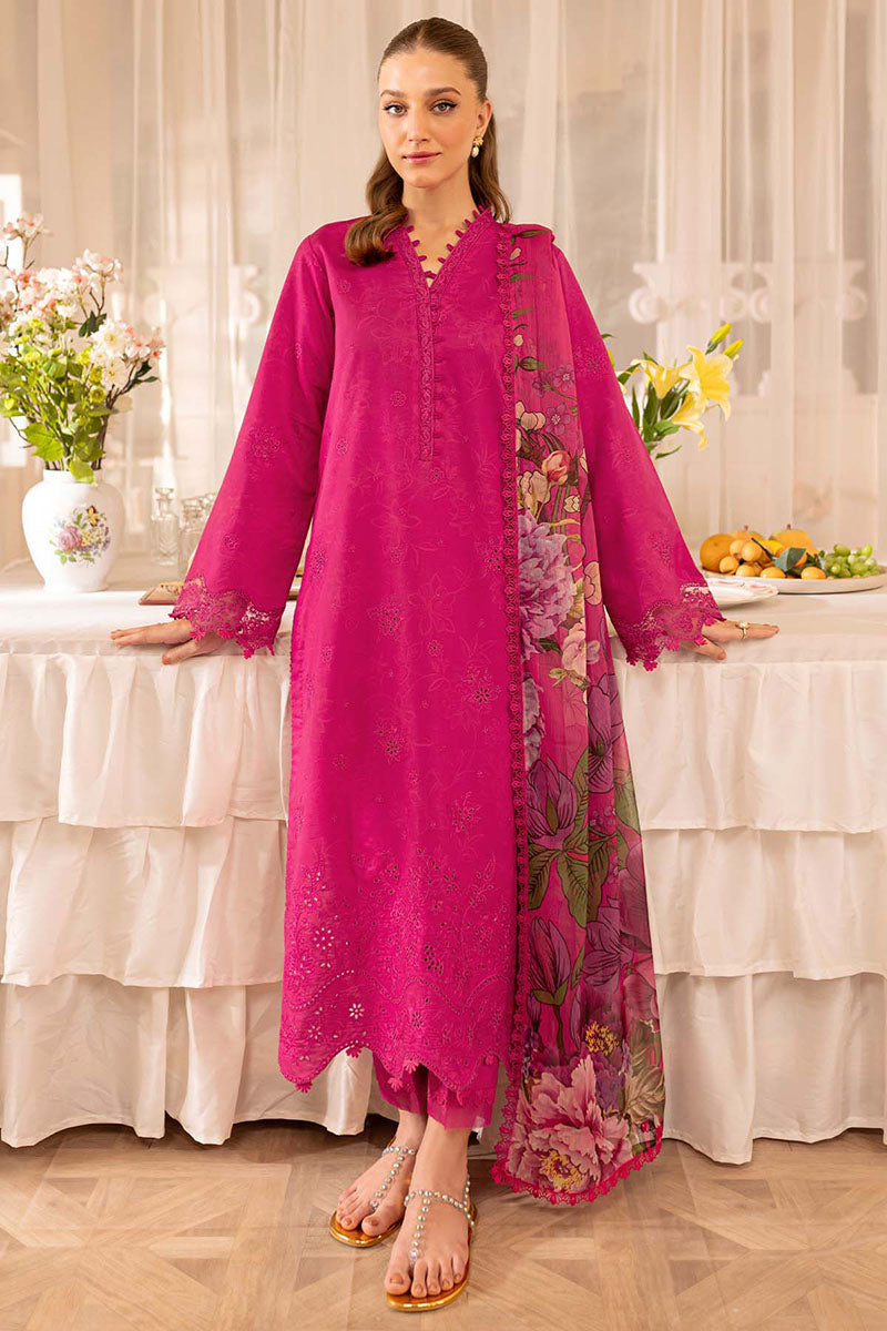 Winter - Aster - 2Pc Embroidered Dress