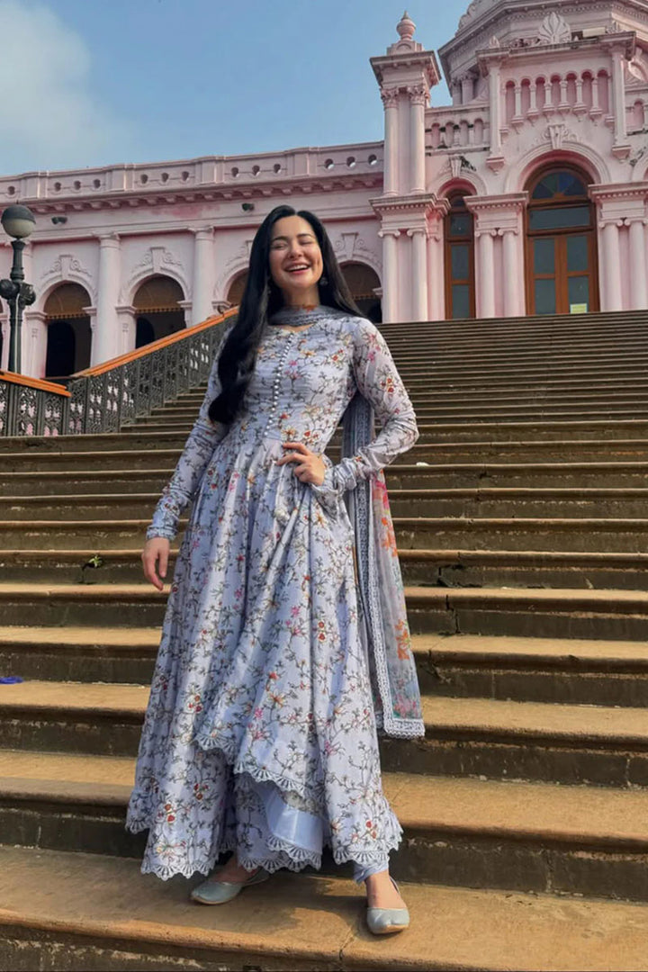 Winter - Ataliah - 3Pc Embroidered Dress