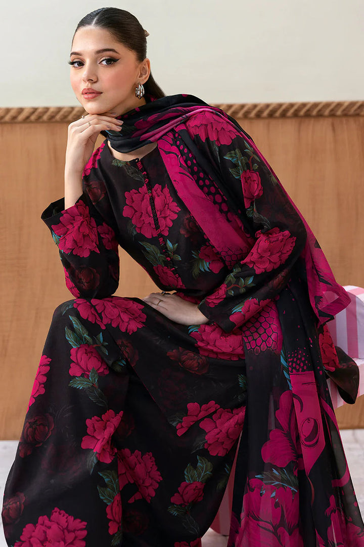 Winter - Dark Majestic - 3Pc Printed Dress