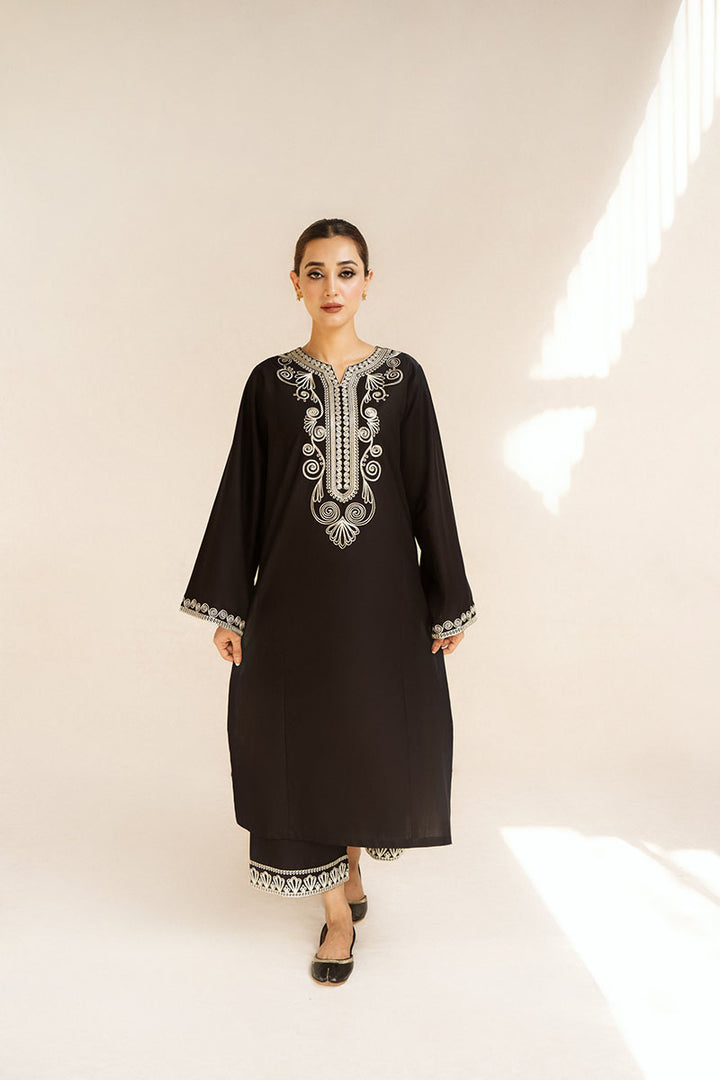 Winter - Dastaan - 2Pc Embroidered Dress