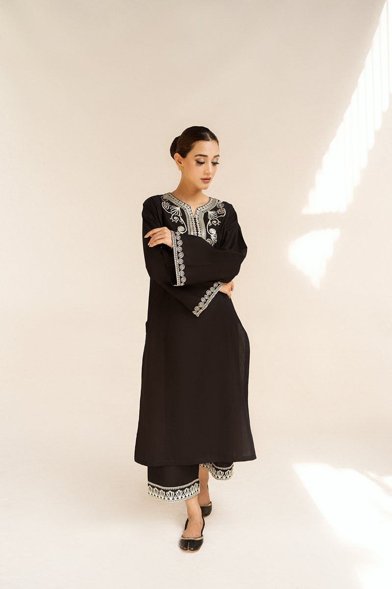 Winter - Dastaan - 2Pc Embroidered Dress