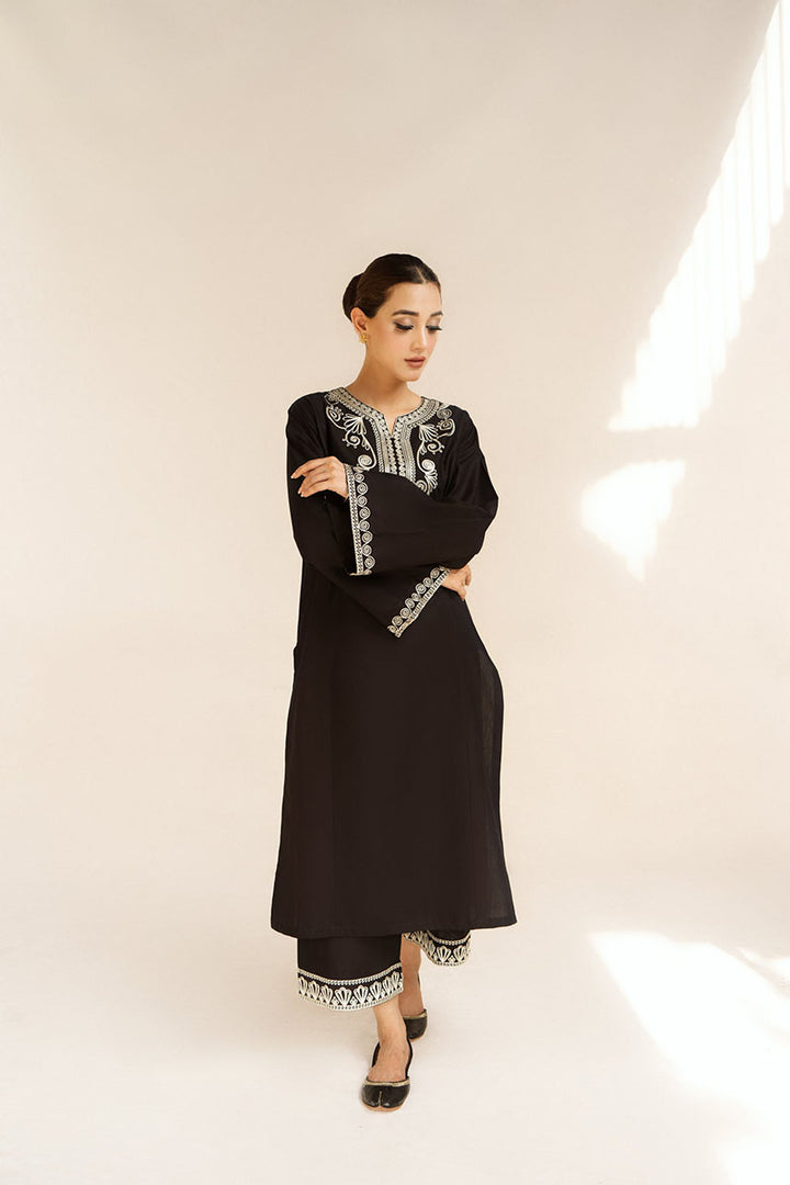 Winter - Dastaan - 2Pc Embroidered Dress