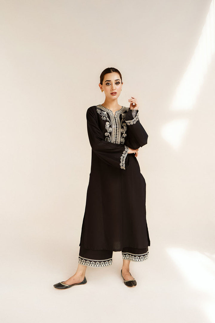 Winter - Dastaan - 2Pc Embroidered Dress