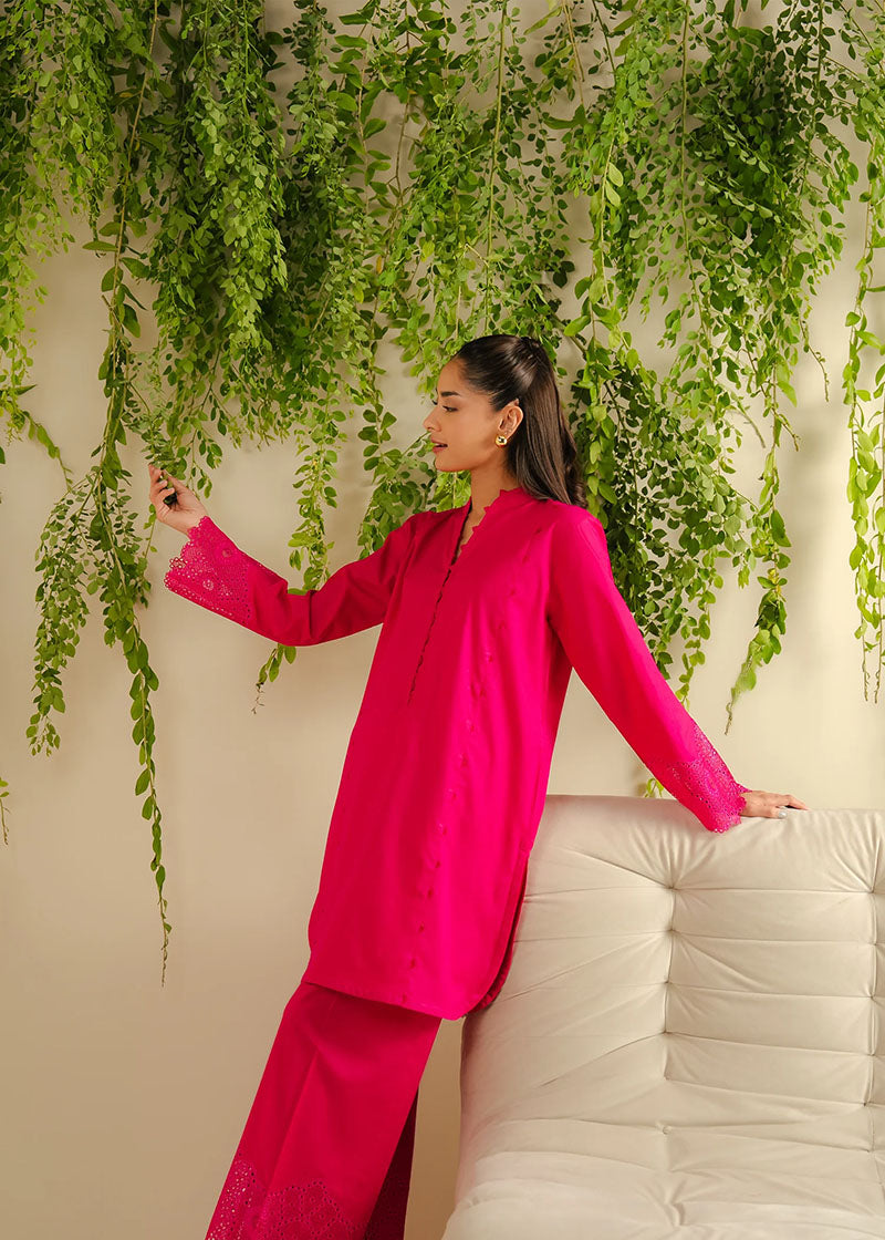 Winter - Elara - 2Pc Embroidered Dress