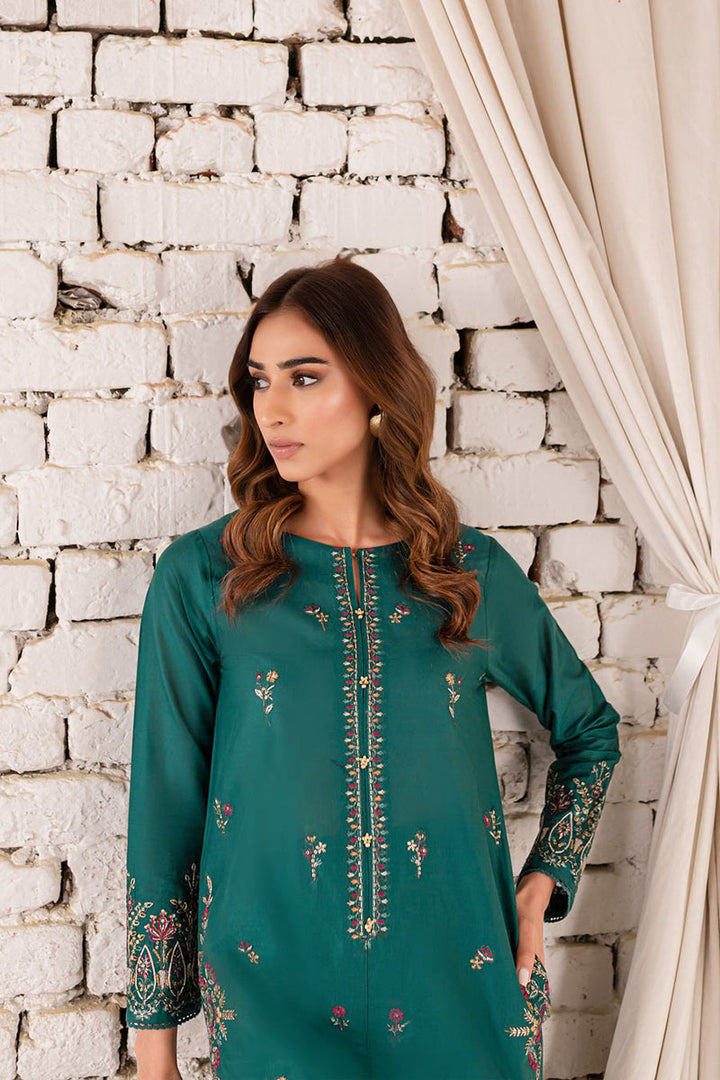 Winter - Eyana - 2Pc Embroidered Dress