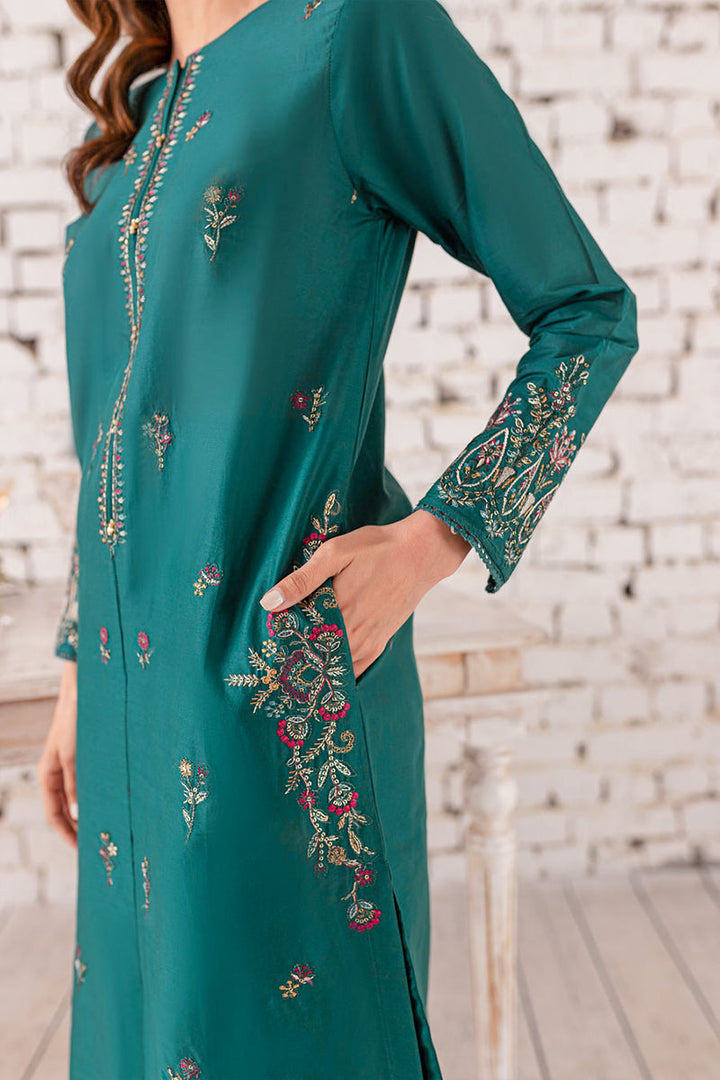 Winter - Eyana - 2Pc Embroidered Dress