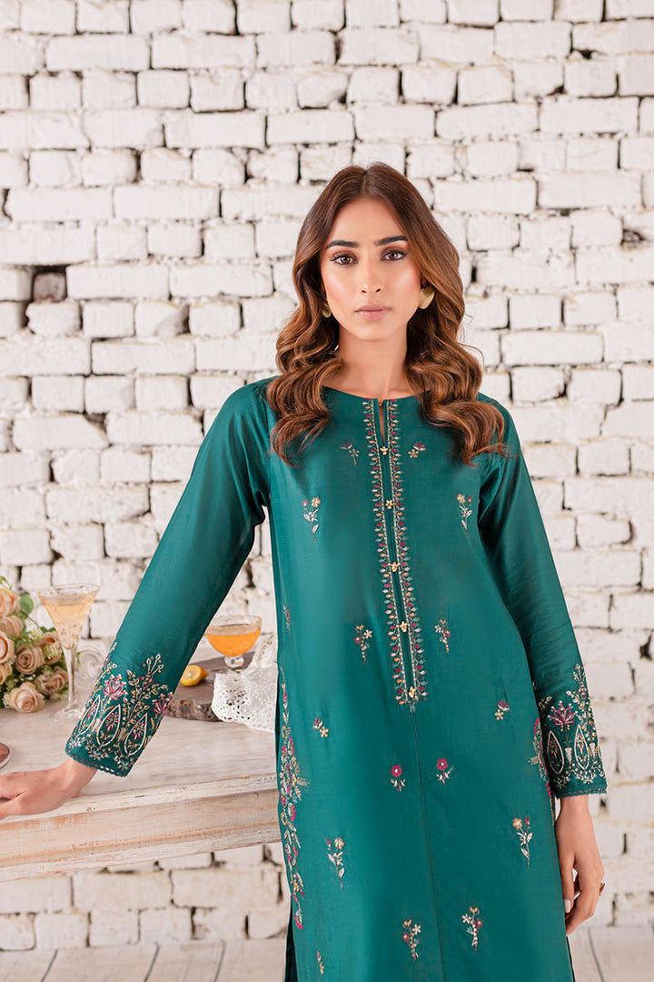 Winter - Eyana - 2Pc Embroidered Dress
