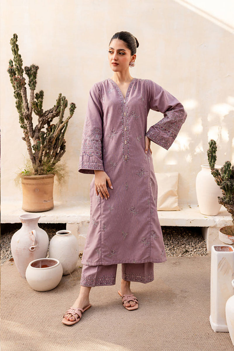 Winter - Faro - 2Pc Embroidered Dress