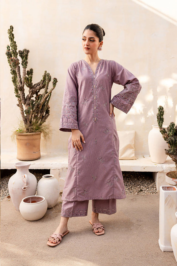 Winter - Faro - 2Pc Embroidered Dress
