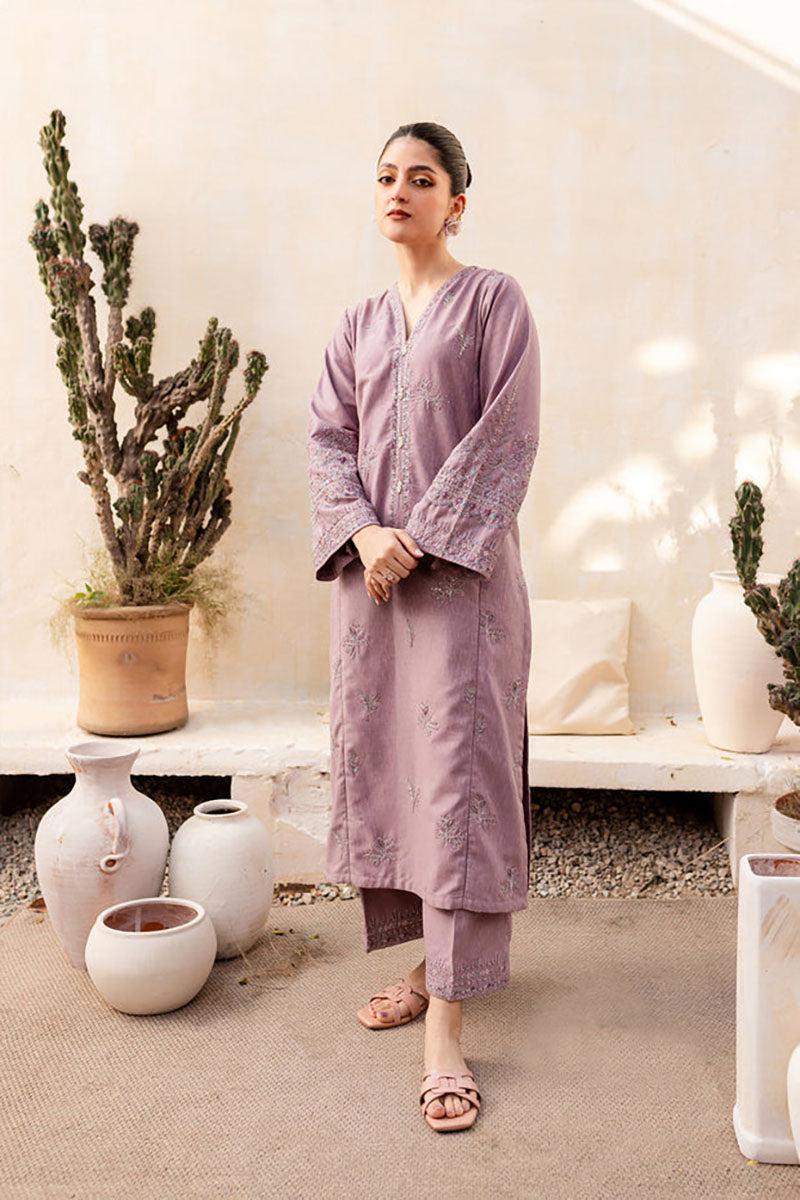 Winter - Faro - 2Pc Embroidered Dress