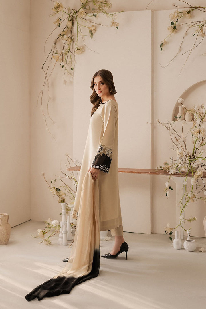 Winter - Ghazal - 3Pc Embroidered Dress