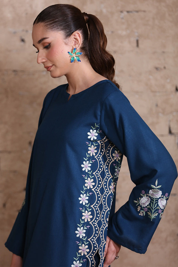 Winter - Hania - 2Pc Embroidered Dress