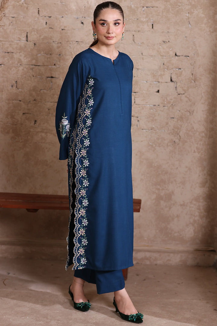 Winter - Hania - 2Pc Embroidered Dress