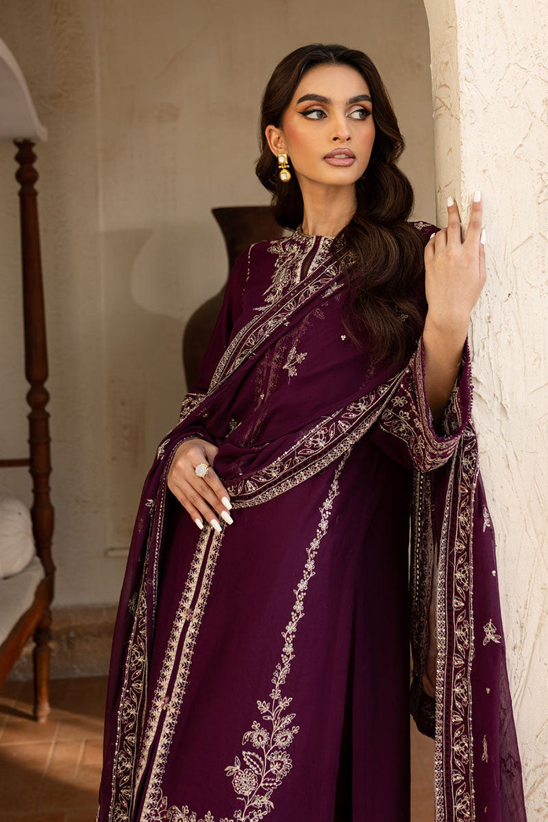 Winter - Honey Well - 3Pc Embroidered Dress