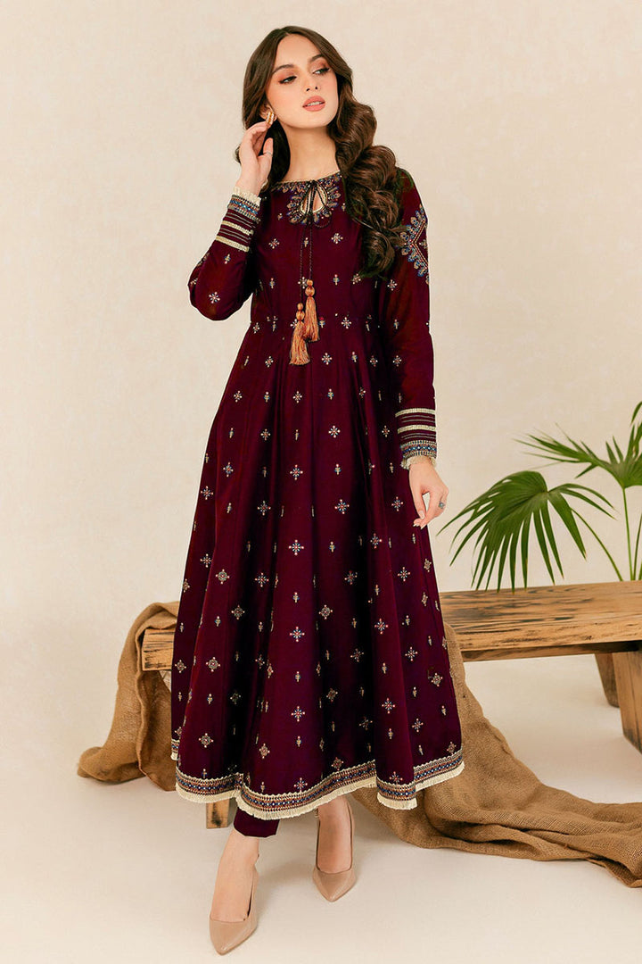 Winter - HREEM - 2Pc Embroidered Dress