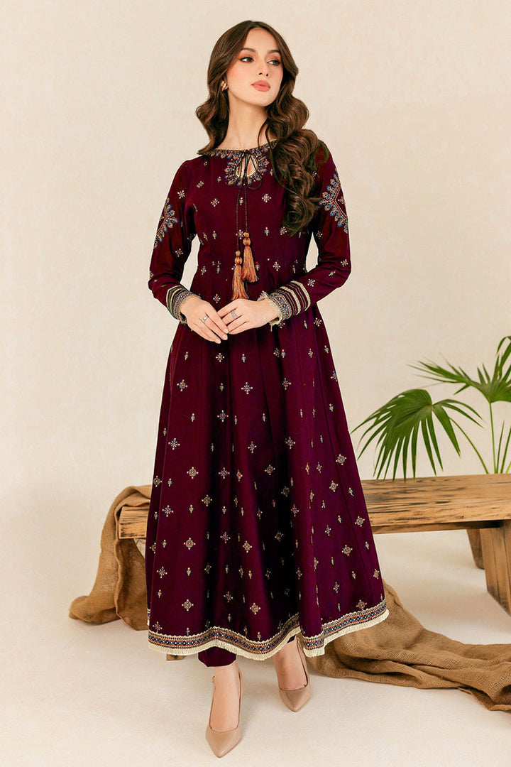 Winter - HREEM - 2Pc Embroidered Dress