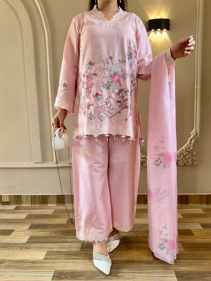 Pink Festive Kurta
