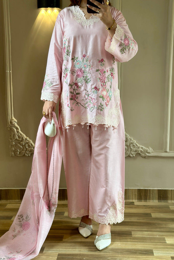 Pink Festive Kurta