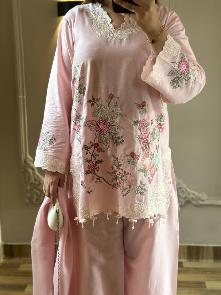 Pink Festive Kurta