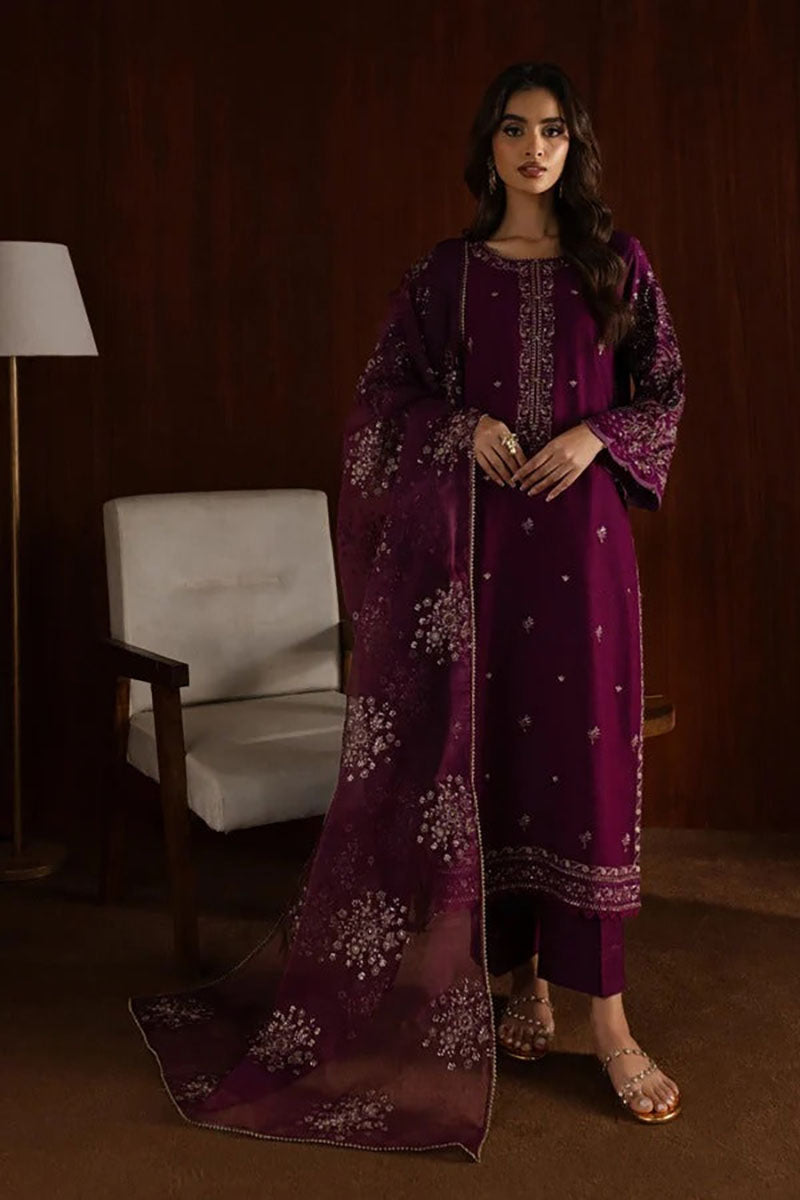 Winter - Masooma - 3Pc Embroidered Dress