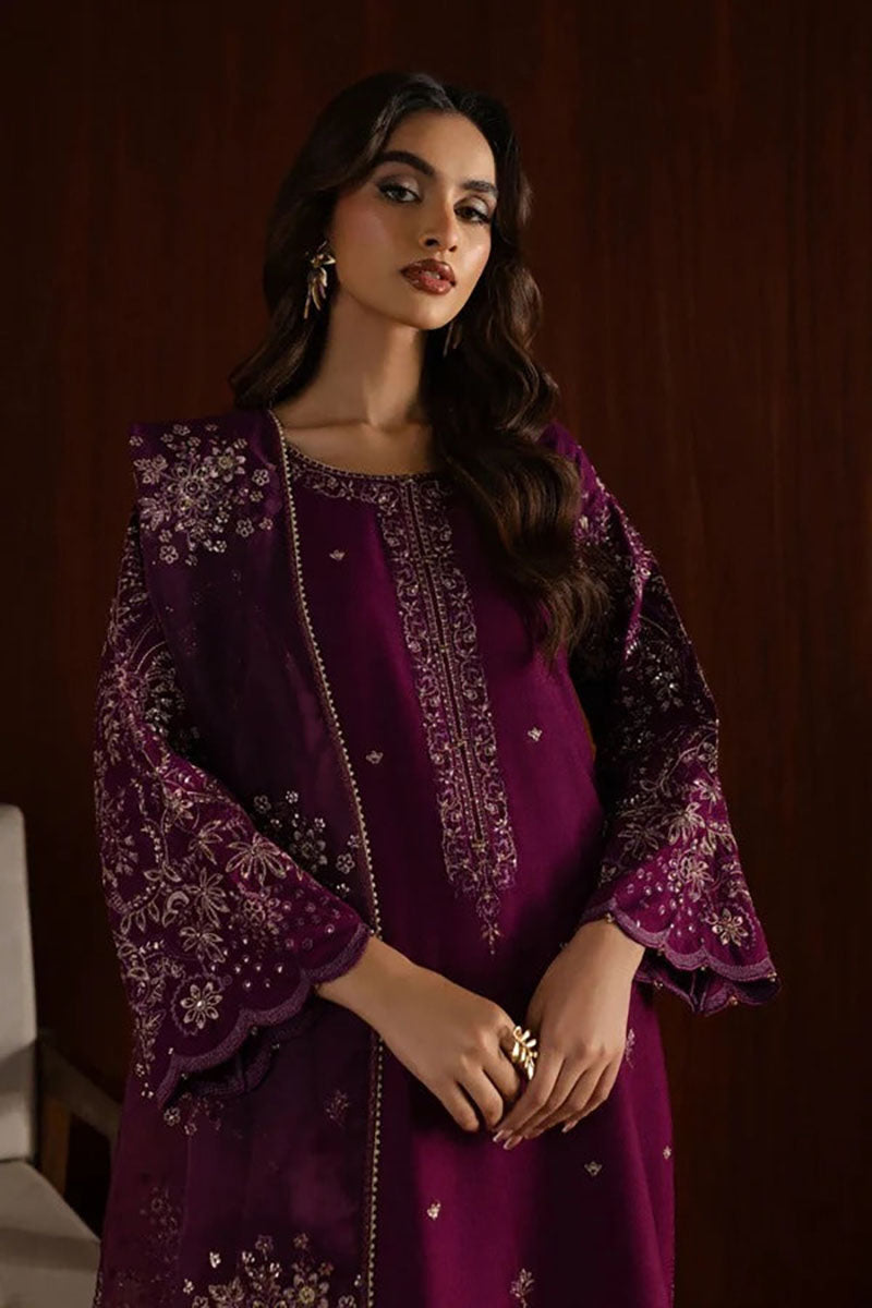 Winter - Masooma - 3Pc Embroidered Dress