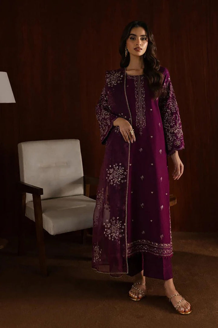 Winter - Masooma - 3Pc Embroidered Dress