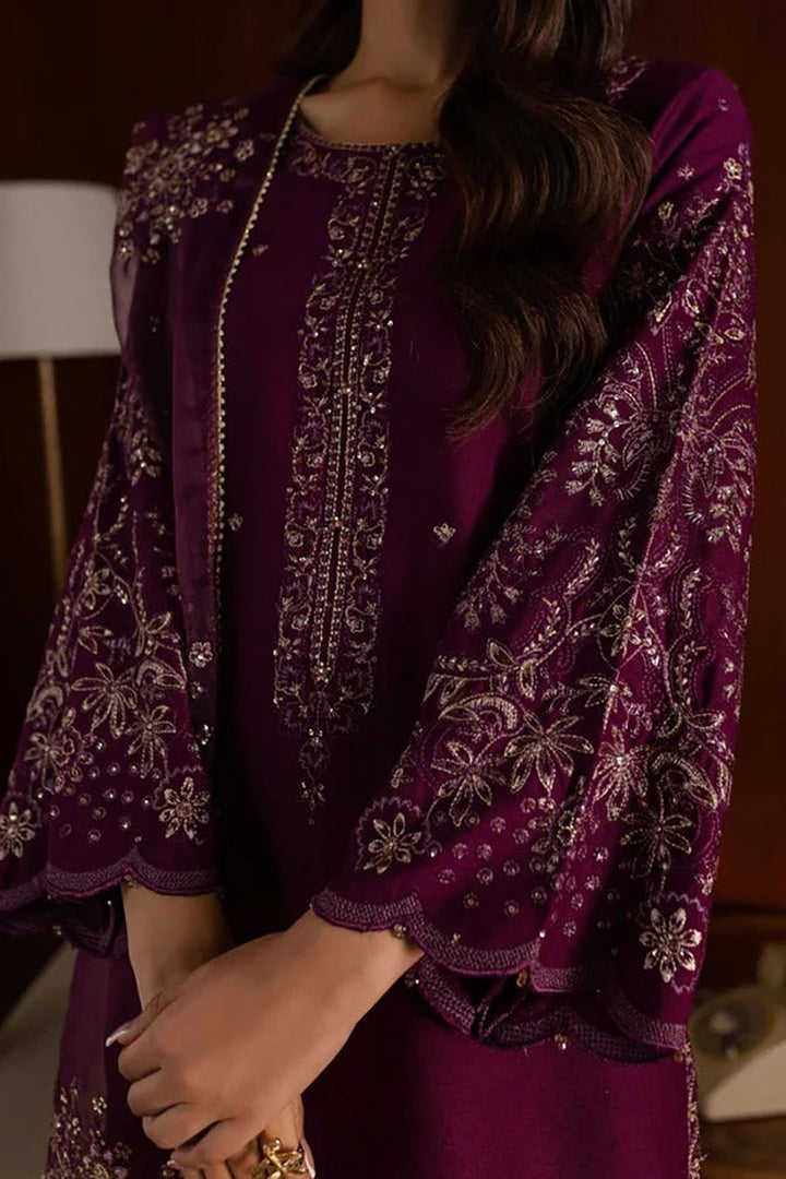 Winter - Masooma - 3Pc Embroidered Dress