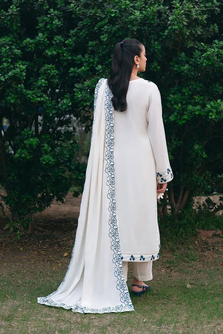 Winter - Naaz - 3Pc Embroidered Dress