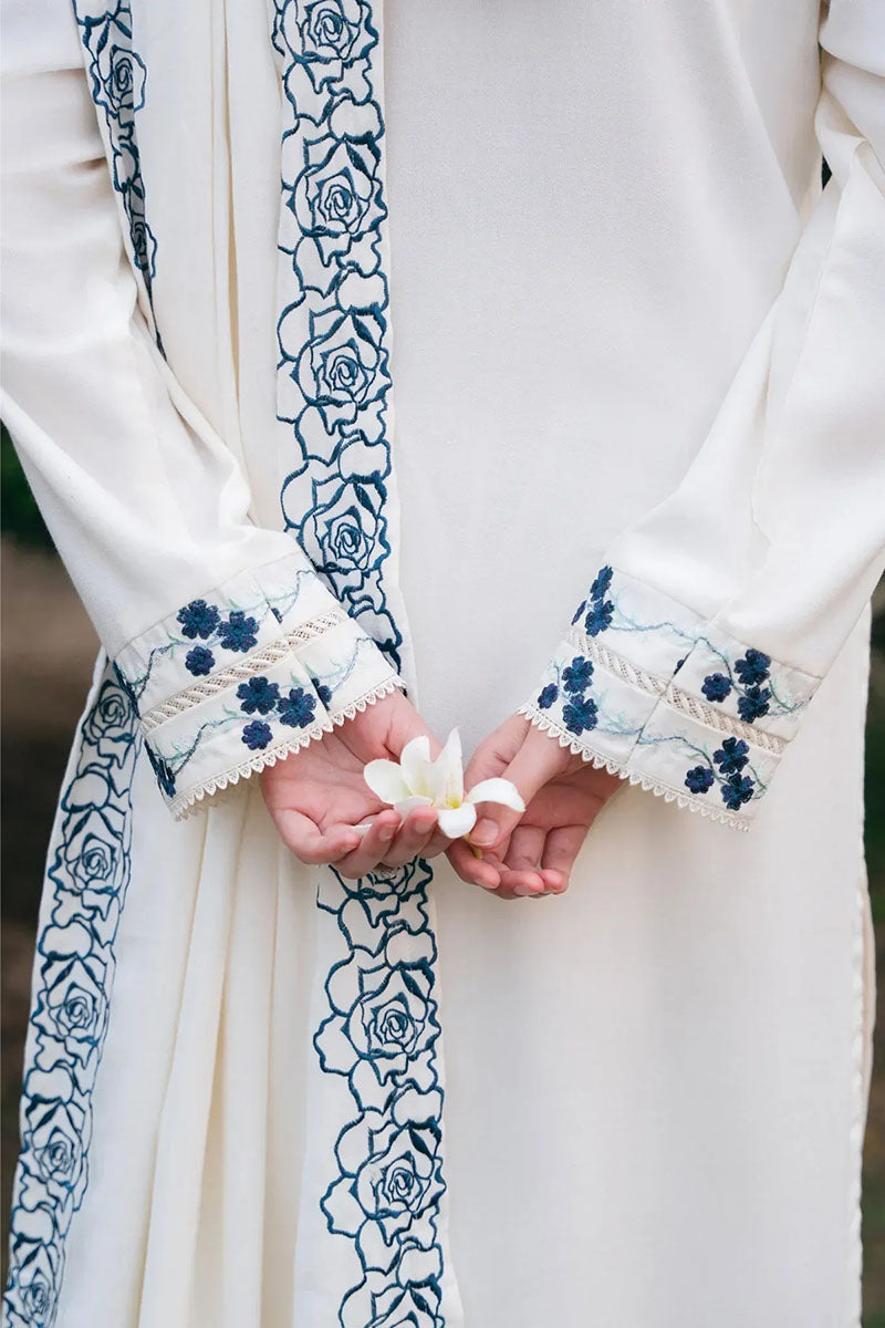 Winter - Naaz - 3Pc Embroidered Dress