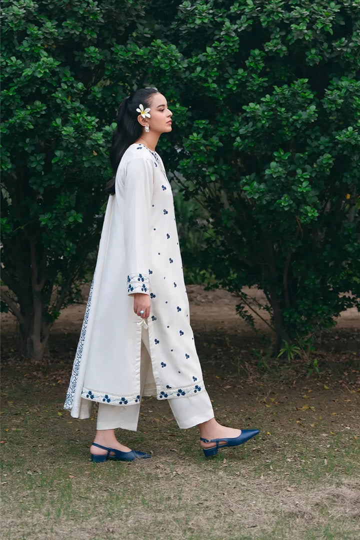 Winter - Naaz - 3Pc Embroidered Dress