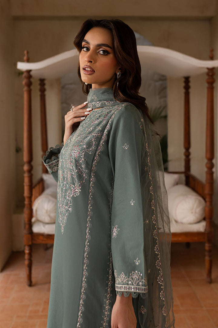 Winter - Nooraan - 3Pc Embroidered Dress