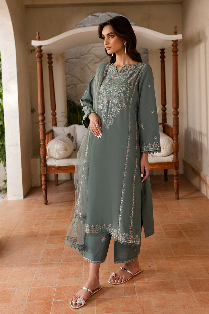 Winter - Nooraan - 3Pc Embroidered Dress