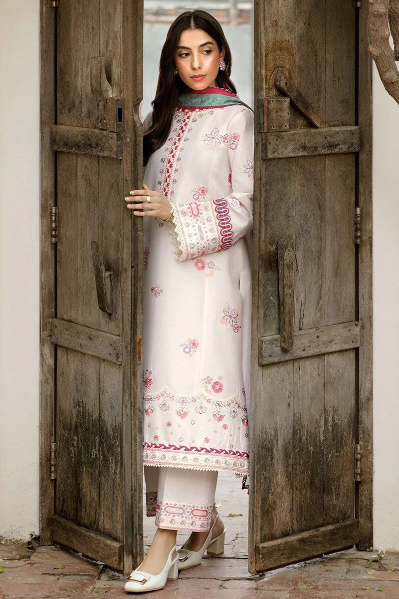 Winter - Pebble Glow - 3Pc Embroidered Dress