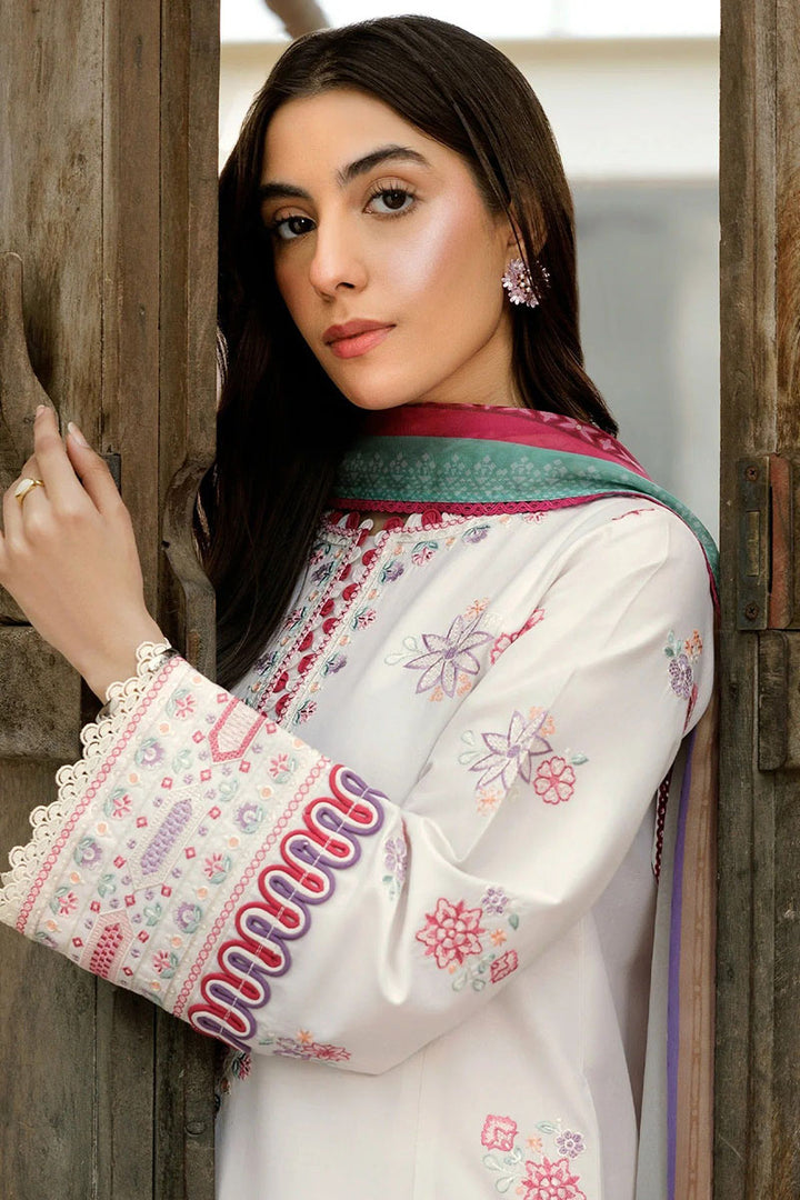 Winter - Pebble Glow - 3Pc Embroidered Dress