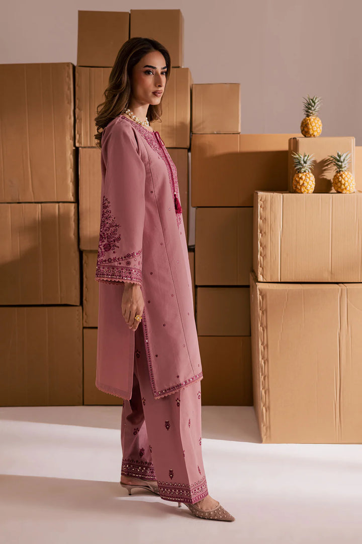 Roop 2Pc - Embroidered WINTER COTTON Dress