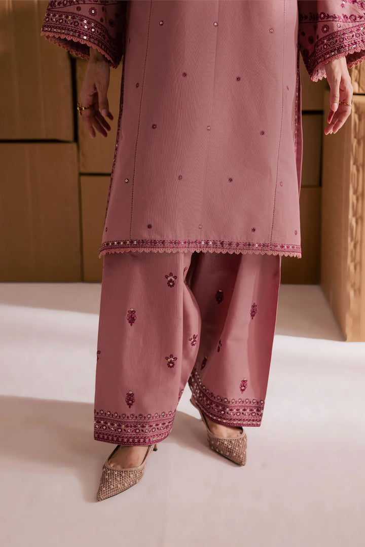 Roop 2Pc - Embroidered WINTER COTTON Dress