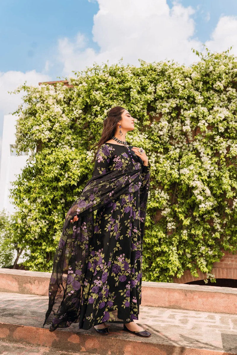 Winter - Shabnam - 3Pc Printed Dress