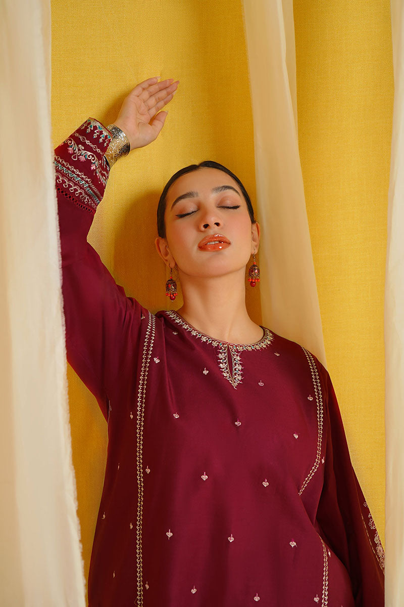 Winter - Shafaq - 2Pc Embroidered Dress