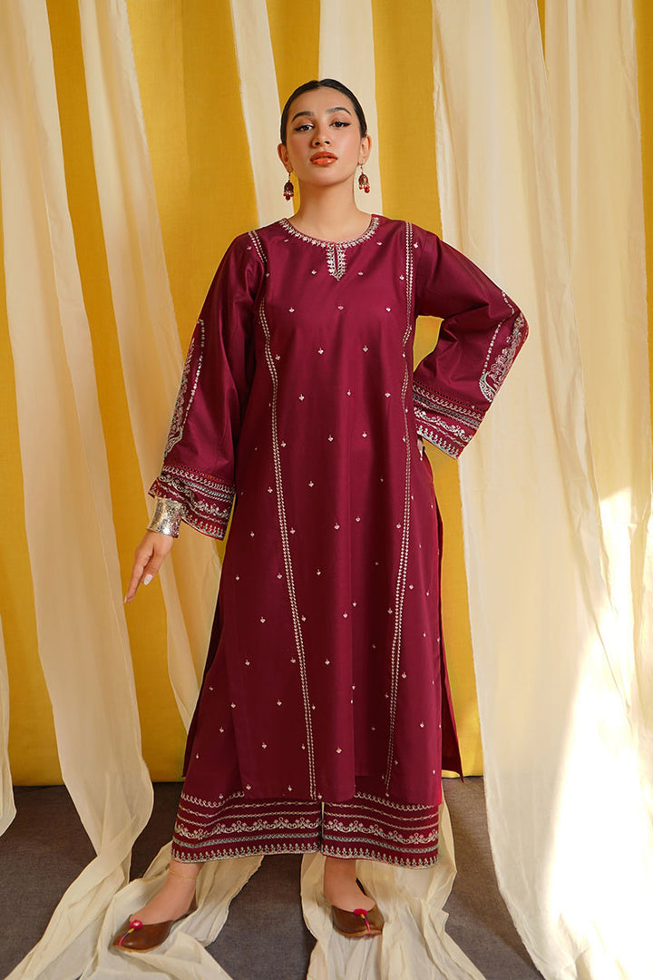 Winter - Shafaq - 2Pc Embroidered Dress