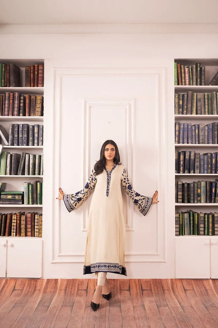 Winter - Shanaya - 2Pc Embroidered Dress