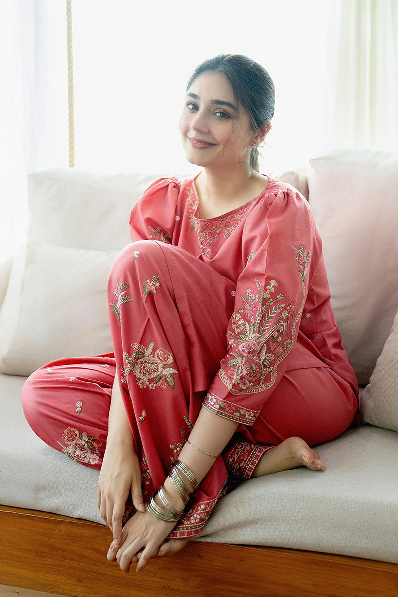 Winter - Zargul - 2Pc Embroidered Dress