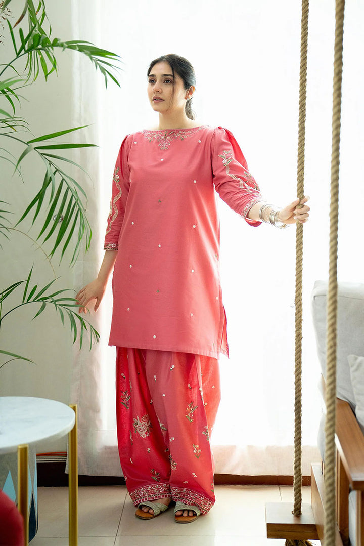 Winter - Zargul - 2Pc Embroidered Dress