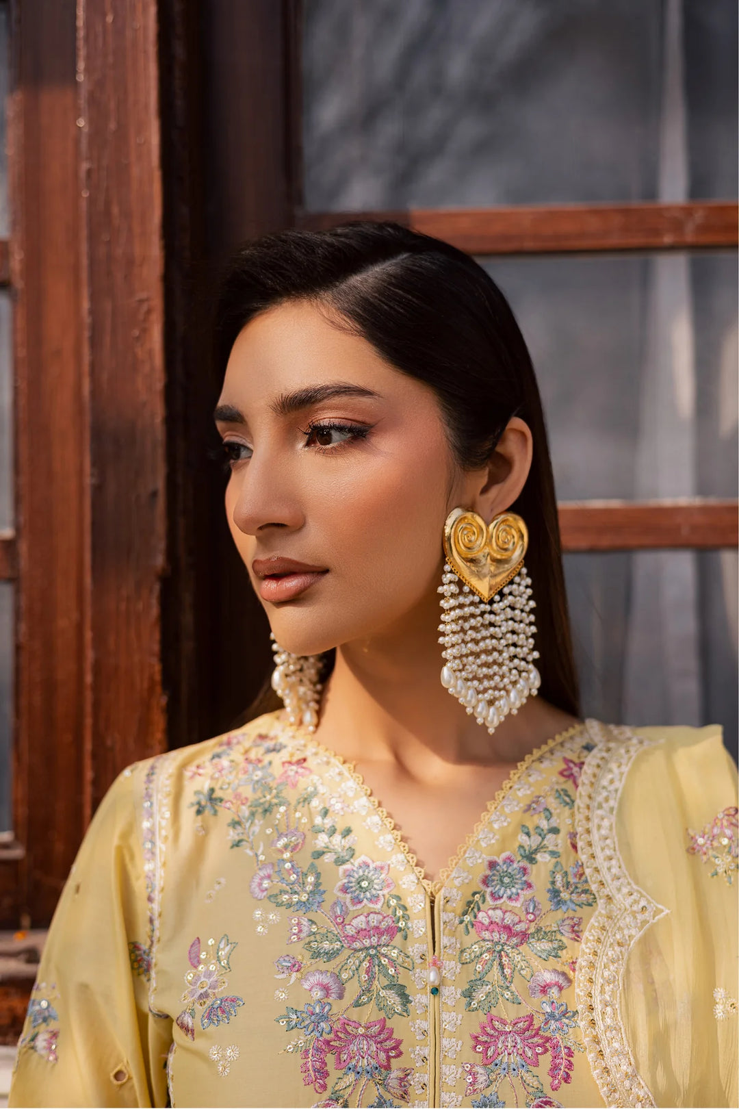 Sundip 3Pc - Festive Embroidered Lawn