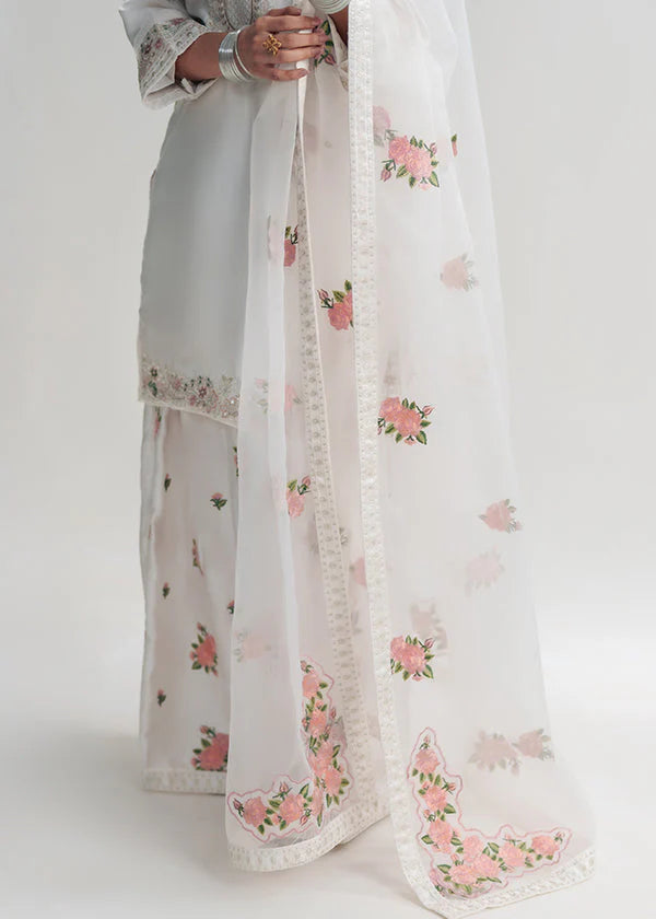 SUMMER BEST SELLING NEHRA 3pc EMBROIDERED DRESS