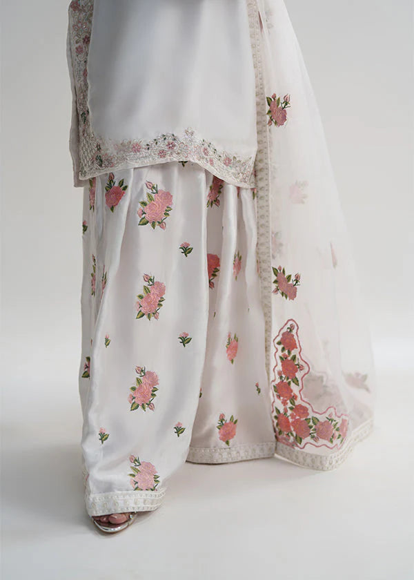 SUMMER BEST SELLING NEHRA 3pc EMBROIDERED DRESS