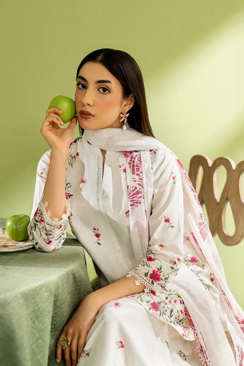 Summer Best Selling Printed Cambric Dress