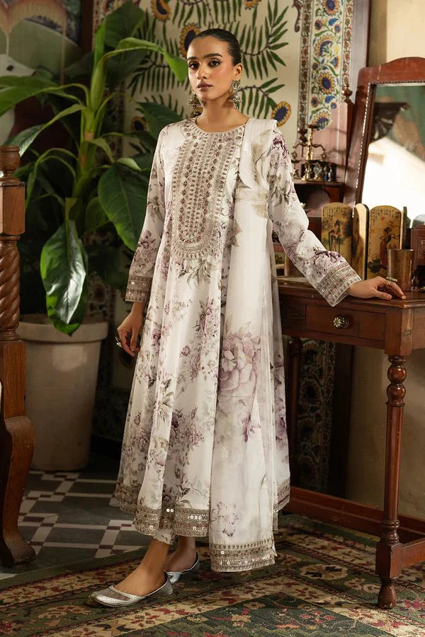 Dreamy 3PC DIGITAL Print Frock