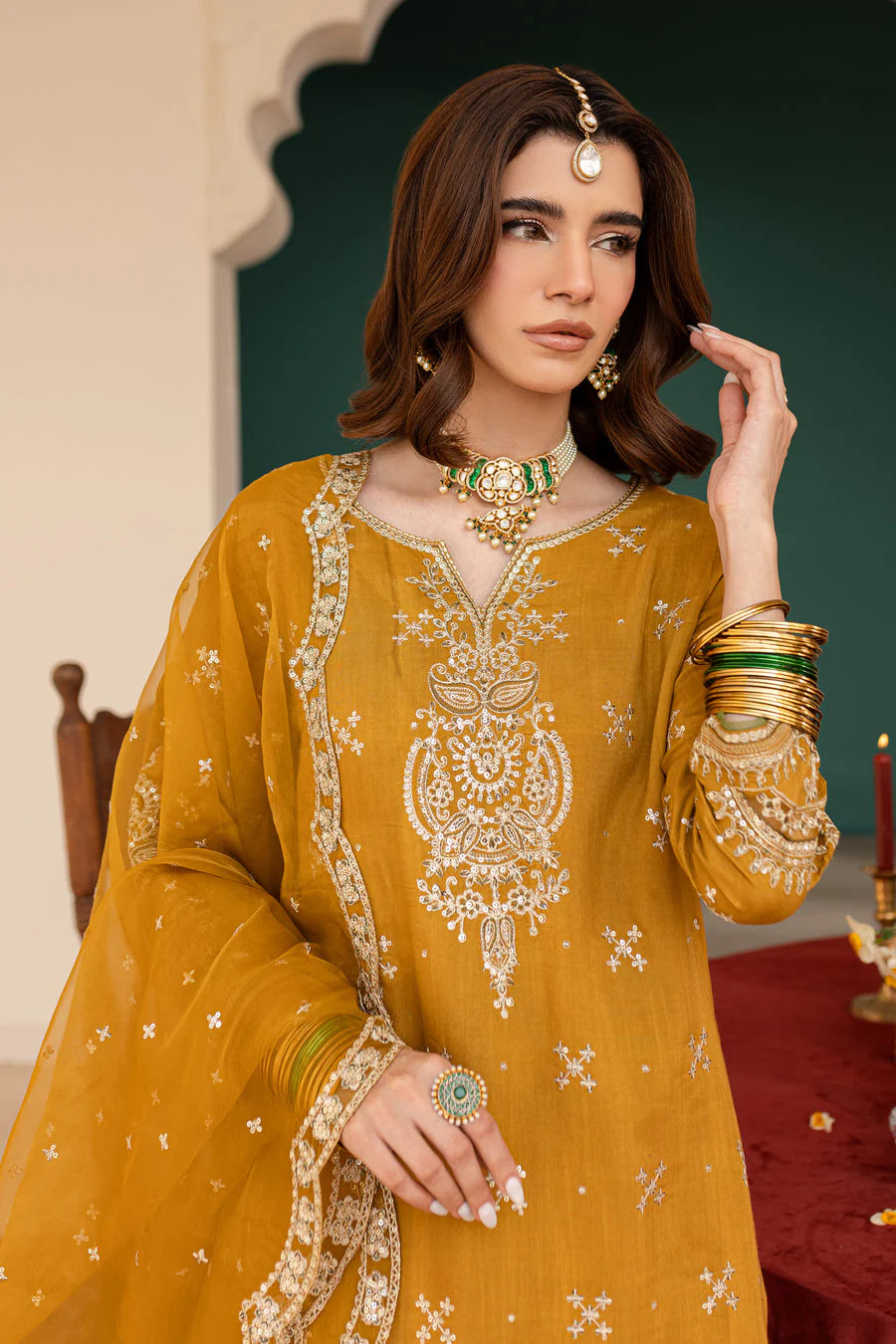 Sona 3Pc - Embroidered Summer Cotton Dress