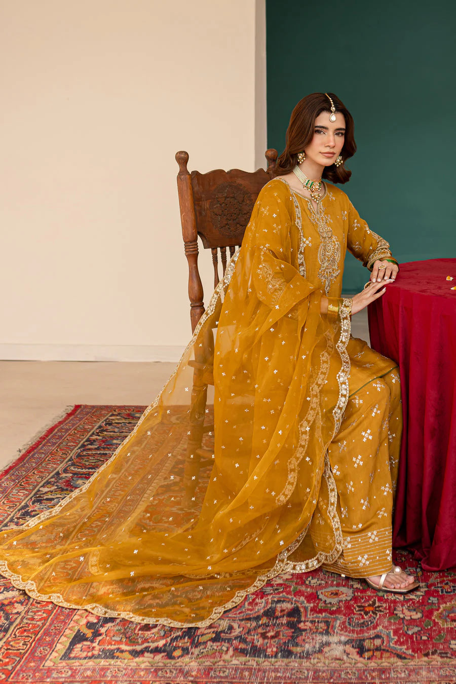 Sona 3Pc - Embroidered Summer Cotton Dress
